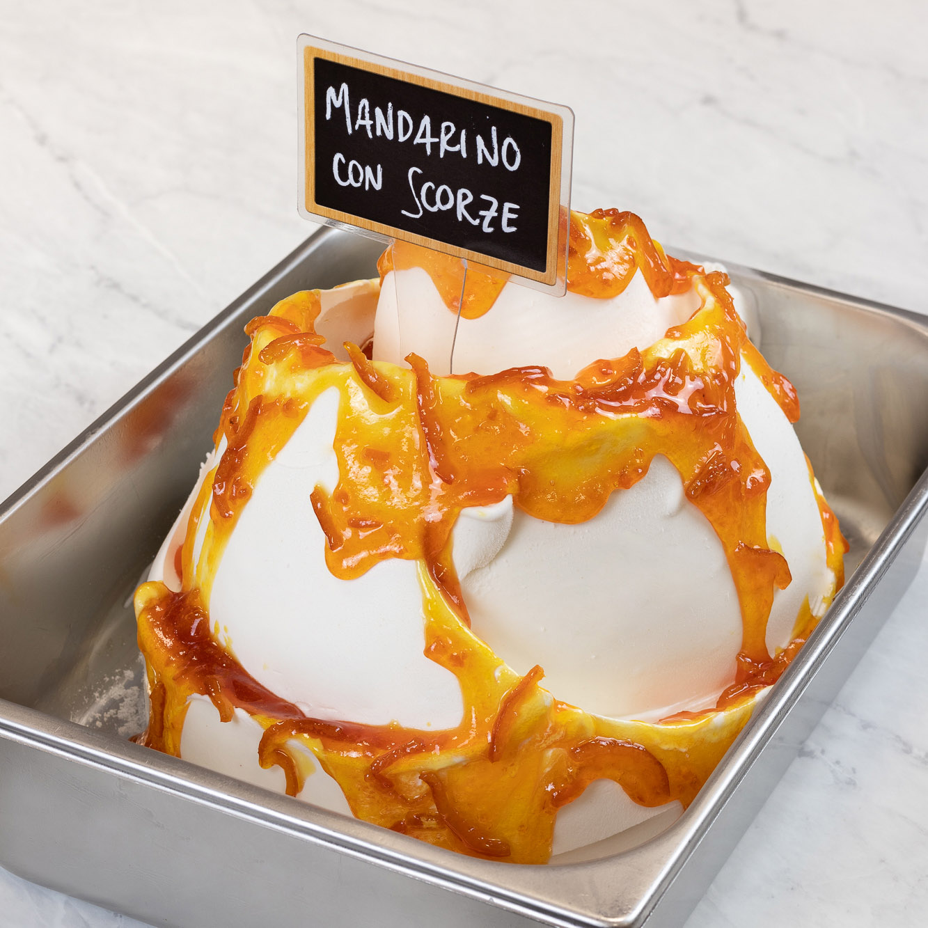 Mandarin (with peel) Rippling Sauce